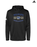 West Ranch HS Cross Country Curve - Mens Adidas Hoodie