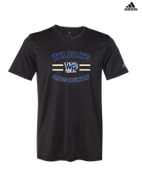 West Ranch HS Cross Country Curve - Mens Adidas Performance Shirt