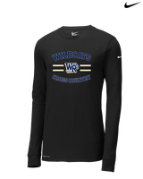 West Ranch HS Cross Country Curve - Mens Nike Longsleeve