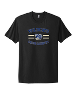 West Ranch HS Cross Country Curve - Mens Select Cotton T-Shirt