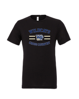 West Ranch HS Cross Country Curve - Tri-Blend Shirt