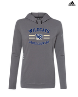 West Ranch HS Cross Country Curve - Womens Adidas Hoodie