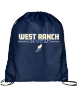 West Ranch HS Cross Country Keen - Drawstring Bag