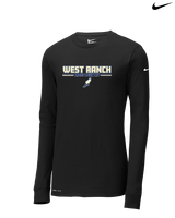 West Ranch HS Cross Country Keen - Mens Nike Longsleeve