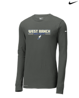 West Ranch HS Cross Country Keen - Mens Nike Longsleeve
