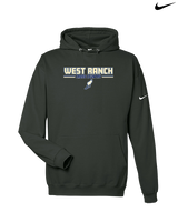 West Ranch HS Cross Country Keen - Nike Club Fleece Hoodie