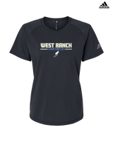 West Ranch HS Cross Country Keen - Womens Adidas Performance Shirt
