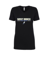 West Ranch HS Cross Country Keen - Womens Vneck