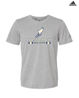 West Ranch HS Cross Country Stacked - Mens Adidas Performance Shirt