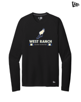 West Ranch HS Cross Country Stacked - New Era Performance Long Sleeve