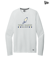 West Ranch HS Cross Country Stacked - New Era Performance Long Sleeve