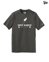 West Ranch HS Cross Country Stacked - New Era Performance Shirt