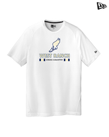 West Ranch HS Cross Country Stacked - New Era Performance Shirt