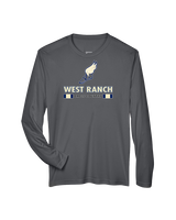 West Ranch HS Cross Country Stacked - Performance Longsleeve