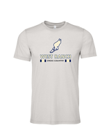 West Ranch HS Cross Country Stacked - Tri-Blend Shirt