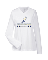 West Ranch HS Cross Country Stacked - Womens Performance Longsleeve