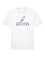 West Ranch HS Cross Country Stacked - Youth Performance Shirt