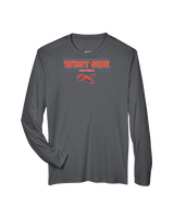 West Side Leadership Academy Football Border - Performance Longsleeve