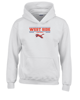 West Side Leadership Academy Football Border - Unisex Hoodie