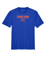 West Side Leadership Academy Football Border - Youth Performance Shirt