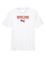 West Side Leadership Academy Football Border - Youth Performance Shirt
