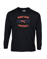 West Side Leadership Academy Football Curve - Cotton Longsleeve