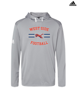 West Side Leadership Academy Football Curve - Mens Adidas Hoodie