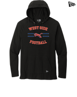 West Side Leadership Academy Football Curve - New Era Tri-Blend Hoodie