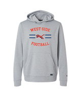 West Side Leadership Academy Football Curve - Oakley Performance Hoodie