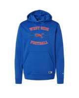 West Side Leadership Academy Football Curve - Oakley Performance Hoodie