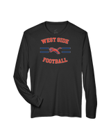 West Side Leadership Academy Football Curve - Performance Longsleeve