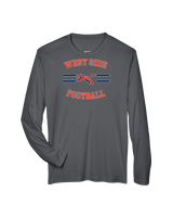 West Side Leadership Academy Football Curve - Performance Longsleeve