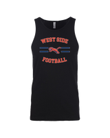 West Side Leadership Academy Football Curve - Tank Top