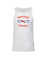 West Side Leadership Academy Football Curve - Tank Top