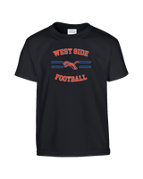 West Side Leadership Academy Football Curve - Youth Shirt