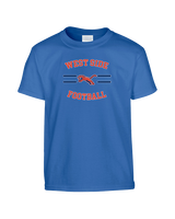 West Side Leadership Academy Football Curve - Youth Shirt