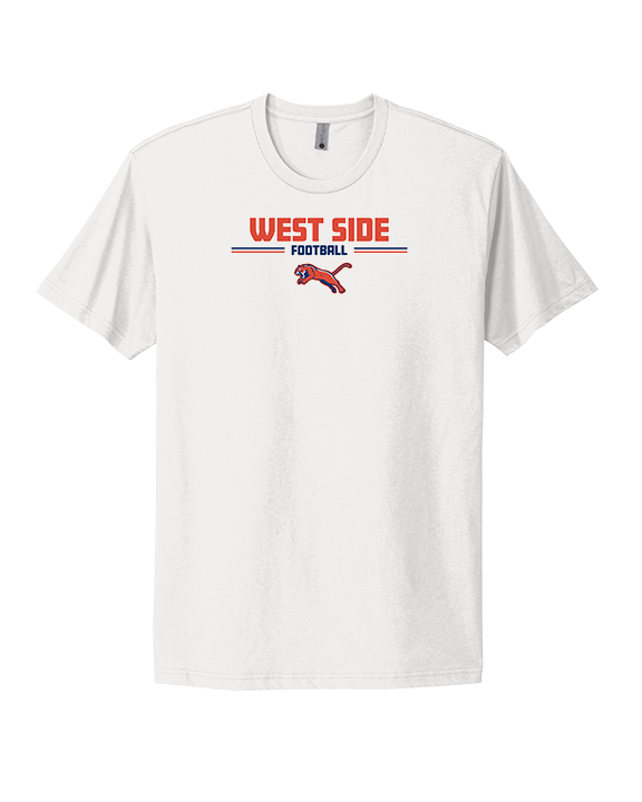 West Side Leadership Academy Football Keen - Mens Select Cotton T-Shirt