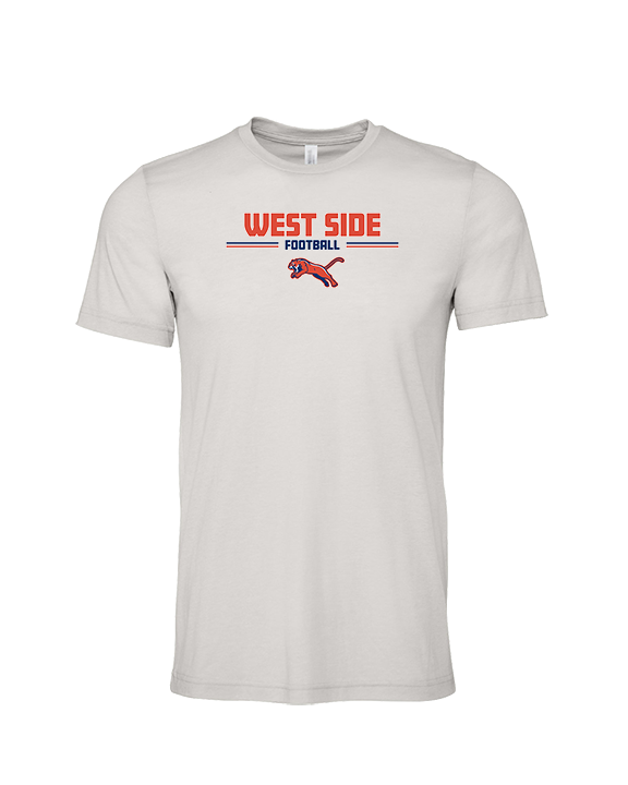 West Side Leadership Academy Football Keen - Tri-Blend Shirt