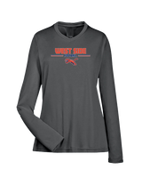West Side Leadership Academy Football Keen - Womens Performance Longsleeve