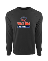 West Side Leadership Academy Football Property - Crewneck Sweatshirt