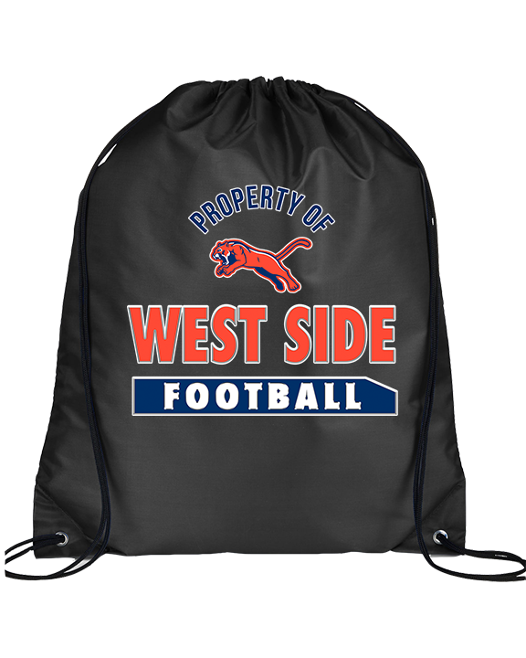 West Side Leadership Academy Football Property - Drawstring Bag