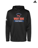 West Side Leadership Academy Football Property - Mens Adidas Hoodie