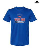 West Side Leadership Academy Football Property - Mens Adidas Performance Shirt