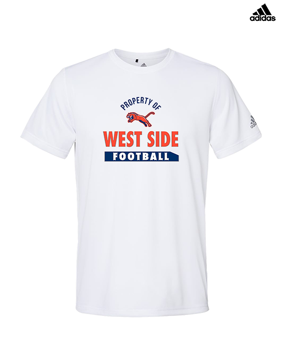 West Side Leadership Academy Football Property - Mens Adidas Performance Shirt