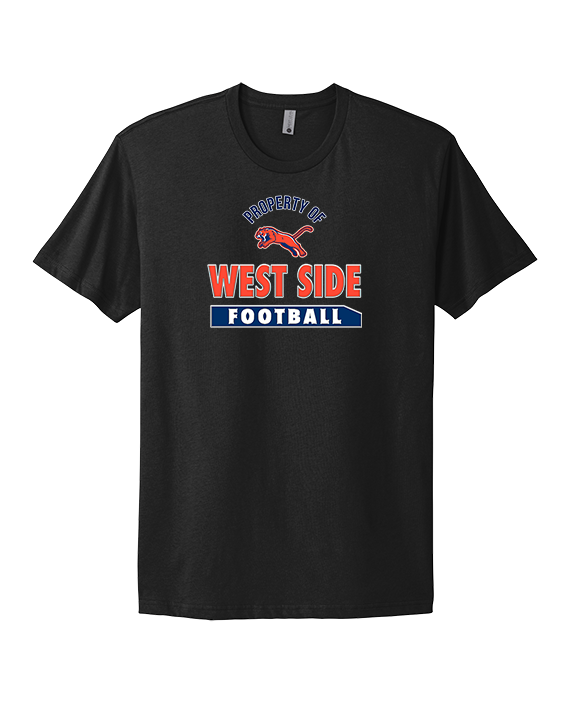 West Side Leadership Academy Football Property - Mens Select Cotton T-Shirt
