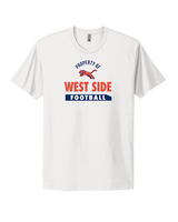 West Side Leadership Academy Football Property - Mens Select Cotton T-Shirt