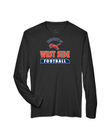 West Side Leadership Academy Football Property - Performance Longsleeve