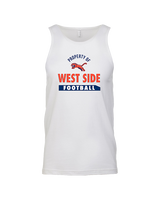 West Side Leadership Academy Football Property - Tank Top