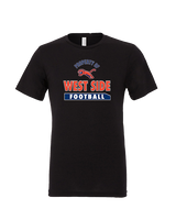 West Side Leadership Academy Football Property - Tri-Blend Shirt