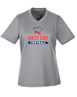 West Side Leadership Academy Football Property - Womens Performance Shirt